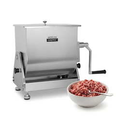Morgangastro 22.5L/45lb Meat Mixer Manual Tilt Stainless Steel Sausage Mixing Machine 