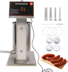 Hakka 25L/55lb Electric Sausage Stuffer 2 Speed  Meat Maker Filler 