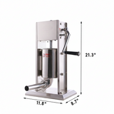 Hakka 3L/7LB Sausage Stuffer with Spanish Churro  Meat Filler Maker Machine