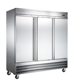 Carina 2040L Triple Door Freezer, Commercial Refrigerator Temp : -22 ~ -18℃