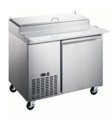 Carina 391 L Pizza Prep Table, Refrigerator Temp: 0.5 ~ 5℃