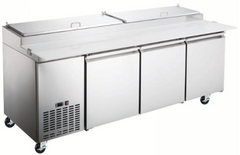 Carina  684 L Pizza Prep Table, Refrigerator Temp: 0.5 ~ 5℃