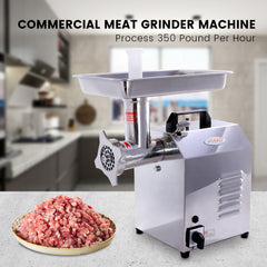 Hakka Brothers Meat Mincer Commercial Stainless Steel Electric Meat Grinders (TC12)(Official Refurbishment)