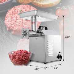 Hakka Brothers Meat Mincer Commercial Stainless Steel Electric Meat Grinder (TC22)