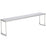 Hakka Brothers 14" x 60" Stainless Steel Single Deck Overshelf