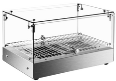 Hakka 35L Commercial Countertop Bakery Display Case with Warmer System