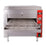 EasyRose 14-inch commercial conveyor pizza oven, 208V 3500W stainless steel countertop toaster