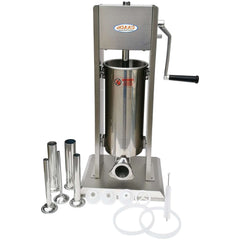 Hakka 2 in 1 Sausage Stuffer and Spanish Churro Maker Machines (15LB/7L)(Official Refurbishment)