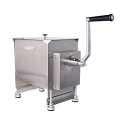 Hakka 20Liter capacity Tank Stainless Steel Manual Meat Mixer (Mixing Maximum 30-Pound for Meat)