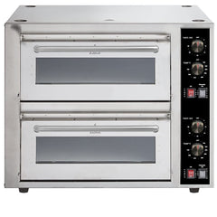 EasyRose Commercial Countertop Pizza Oven Double Deck Electric Bakery Toaster Oven