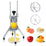 Hakka Commercial Easy Wedger Slicer Lemon Cutter with 4 Wedger/ 6 Wedger/8 Wedger Stainless Steel Fruit Cutter Lime Slicer for Lemons Limes Tomatoes Potatoes