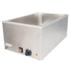 EasyRose 20" x 12" Full Size Electric Countertop Food Warmer - 120V, 1200W