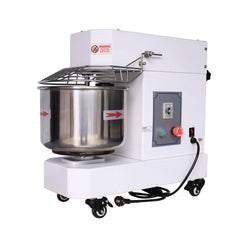 Hakka Commercial Dough Mixer, 10 Qt Spiral Mixer Food Mixer Machine with Food-grade Stainless Steel Bowl, Security Shield & Timer