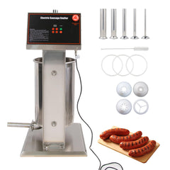 Hakka 25L/55lb Electric Sausage Stuffer 2 Speed  Meat Maker Filler