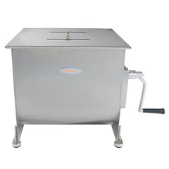 Hakka 60-Pound/40-Liter capacity Tank Stainless Steel Manual Meat Mixer (Mixing Maximum 60-Pound for Meat)