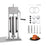 Hakka 5L/11LB Sausage Stuffer with Spanish Churro  Meat Filler Maker Machine