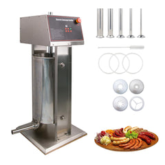 Hakka 30L/66lb Electric Sausage Stuffer 2 Speed   Meat Maker Filler