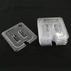 Jiwins Hakka 6 Pack 1/6 Size Polycarbonate Food Storage Pan Notched Lid Container Cover