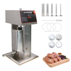 Hakka 20L/44lb Electric Sausage Stuffer 2 Speed  Meat Maker Filler