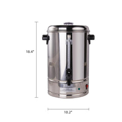 EASYROSE Coffee Urn 65 Cup Coffee Percolator Commercial Coffee Maker with Removable Filter, Perfect For Office, Parties, Catering