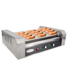 EasyRose Commercial Hot Dog Roller Grill with 5 Rollers (HB-ET-R2-5)