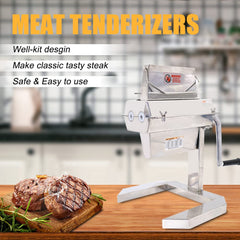 Hakka Stainless Steel Meat Tenderizer (5 inch/125mm-15 knife)