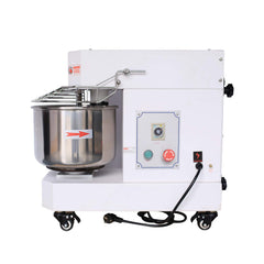 Hakka Commercial Dough Mixer, 10 Qt Spiral Mixer Food Mixer Machine with Food-grade Stainless Steel Bowl, Security Shield & Timer