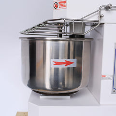 Hakka Commercial 60 Qt. Spiral Dough Mixer - 220V/60Hz Phase 3(60 Qt Spiral Mixer)