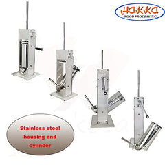 Hakka 15 Lb/7L 2 Speed  Vertical stainless sausage stuffer(Official Refurbishment)