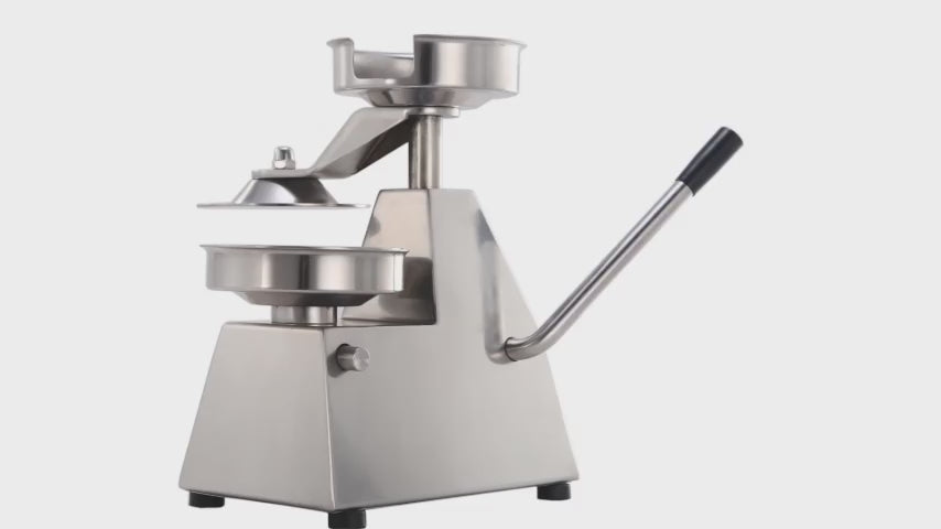 Hakka Commercial Hamburger Press Maker and Burger Press (5" Burger Press)