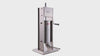 Hakka 22 Lb/10L Stainless Sausage Stuffer 2 Speed Vertical Meat Filler(Official Refurbishment)