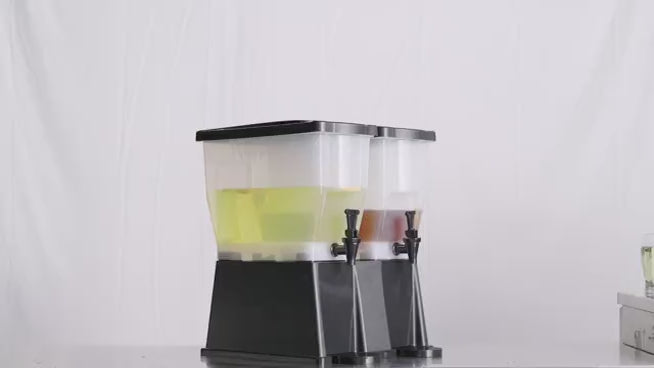 Hakka 3 Gallon Beverage Dispenser and Juice Dispenser(Official Refurbishment)