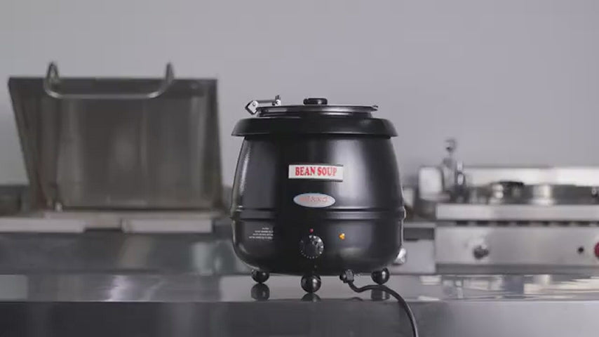 Hakka 11 Qt Countertop Food Kettle Warmer and Soup Kettle Warmer-120V,600W(Official Refurbishment)