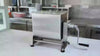 Hakka 22.5L/45lb Manual Meat Mixer, Tilting Stainless Steel Tank Commercial Sausage Mixer