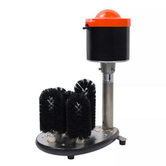 EasyRose Upright Electric Glass Cup Washer 5 Brush Disher Commercial Restaurant Bar