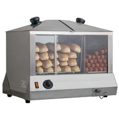 Hakka Commercial 200 Hot Dog Steamer 48 Bun Warmer Countertop Cooker Machine