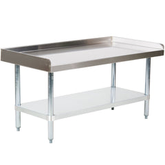 Hakka Brothers 24"x48" Commercial Stainless Steel Equipment Stand with Undershelf, NSF Certified