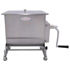 HAKKA Tilt Tank Manual Meat Mixers 30 Liter / 60 lb Capacity,Sausage Mixer Machine(Official Refurbishment)