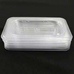 1/9 Size Polycarbonate Gastronorm Pans Lid&Cover,Clear - Pack of 6