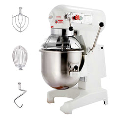 Hakka Commercial Planetary Mixers 3 Funtion Stainless Steel Food Mixer [10 Quart(M10A)]