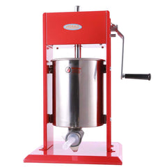 Hakka 22 Lbs(10 Liter) Sausage Stuffer 2 Speed Stainless Steel Vertical Meat Filler(Official Refurbishment)