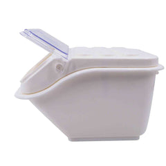 2.6 Gallon / 40 Cup Shelf Ingredient Bin with Flip Lid & Scoop