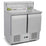 Carina Refrigerated Salad Workbench Stainless Steel Pizza and Salad Preparation Counter Commercial Display Case (PS900)