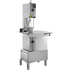 Hakka 79" Blade Stainless Steel Floor Model Vertical Band Meat Saw - 2 hp, 110V