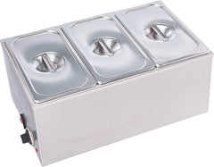 EasyRose Bothers Commercial Countertop Food Warmer - 120V, 1200W