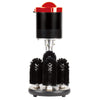 EasyRose Upright Electric Glass Cup Washer 5 Brush Disher Commercial Restaurant Bar