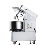 Hakka 商用面团搅拌机 40 夸脱不锈钢 2 速上升螺旋搅拌机-HTD40B（220V/60Hz，三相）